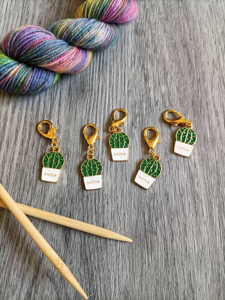 Excited to share the latest addition to my #etsy shop: Set of 5 stitch markers, round cactus stitch markers, stitch markers for knitting and crochet, lobster clasp progress keepers etsy.me/3ozeyvA #green #white #stitchmarkers #rowmarker #progresskeeper #knittin