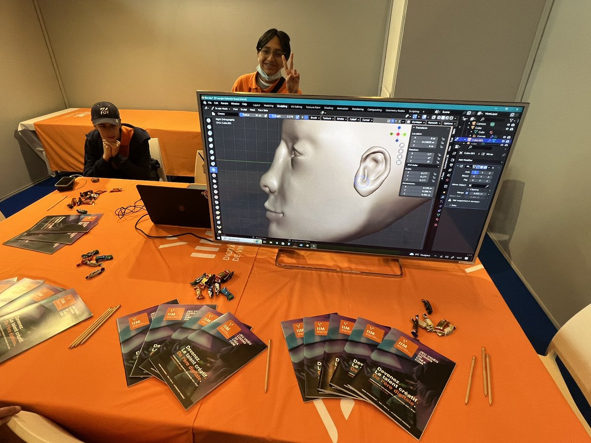nlidija's tweet photo. Notre école @IIMparis est présente au salon @DigitalGames92 pour vous faire découvrir les formations en #jeuvideo , #animation3 , #creation numérique , #programming ou sinon c’est via ➡️https://t.co/njPKTJ4aKO https://t.co/amUkCVFiOY