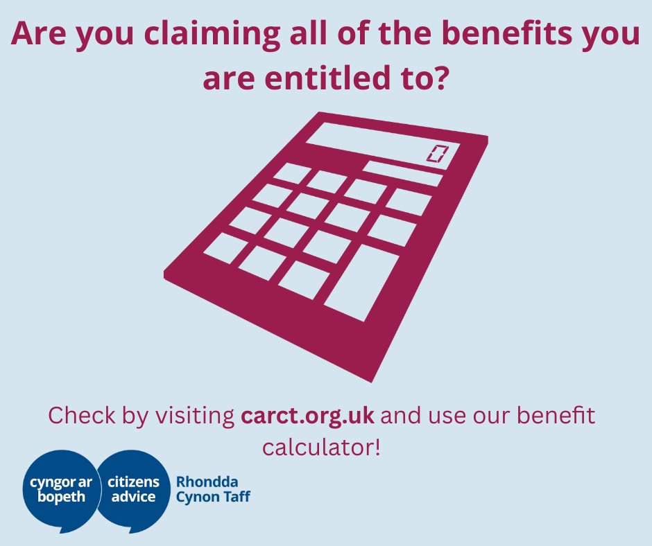 ca_rct's tweet photo. Are you claiming all of the benefits you are entitled to?

Use our free online benefit calculator today to find out! Once you have completed your calculation, you can send it off to our advisers who can check it over for you.

https://t.co/yAFtHmP45Y https://t.co/wY15YQix9r