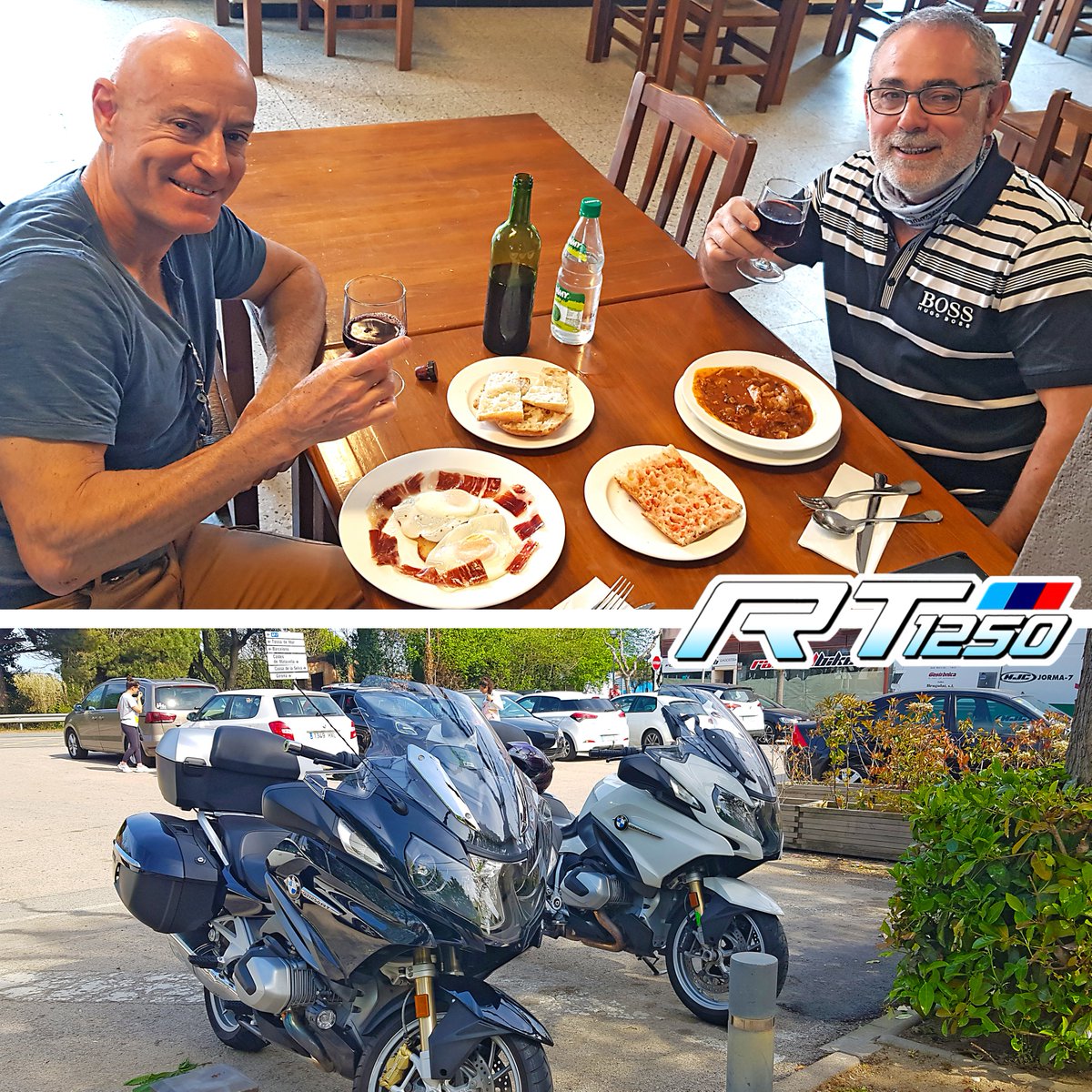 DibujanteJuanma's tweet photo. 22/4/2023- #motorcycle #bmwmotorrad #rt1250 #desayuno #ElCarril #Llagostera #tossademar #mataro https://t.co/4v0tqg4Dhj