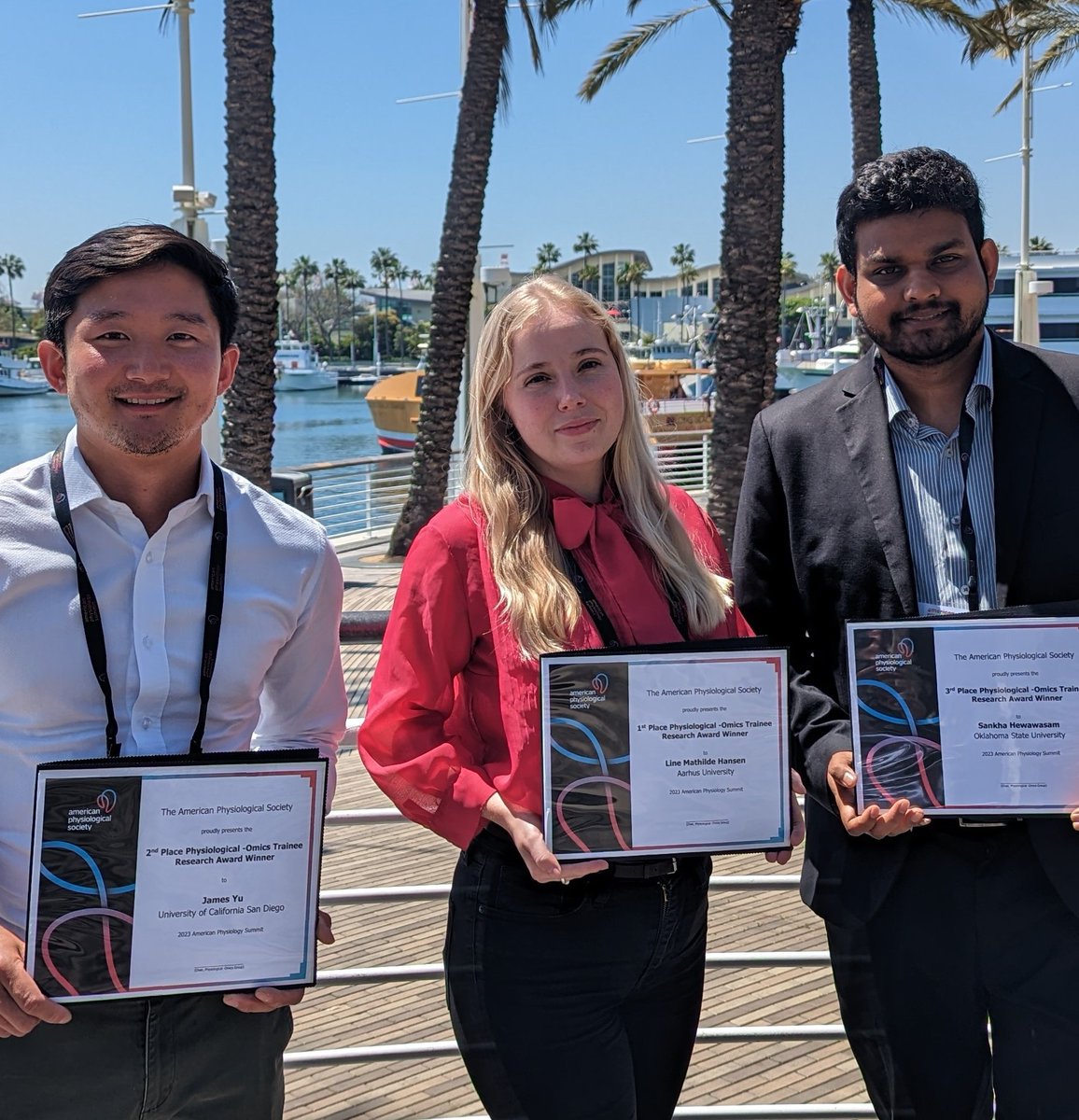 Congratulations Line Mathilde Brostrup Hansen from my lab with 1st Place Physiological-Omics Trainee Research Award at #APSSummit2023 for her presentation of spatial transcriptomics analysis of post-stroke brain. Well done, Line!
#HealthAU