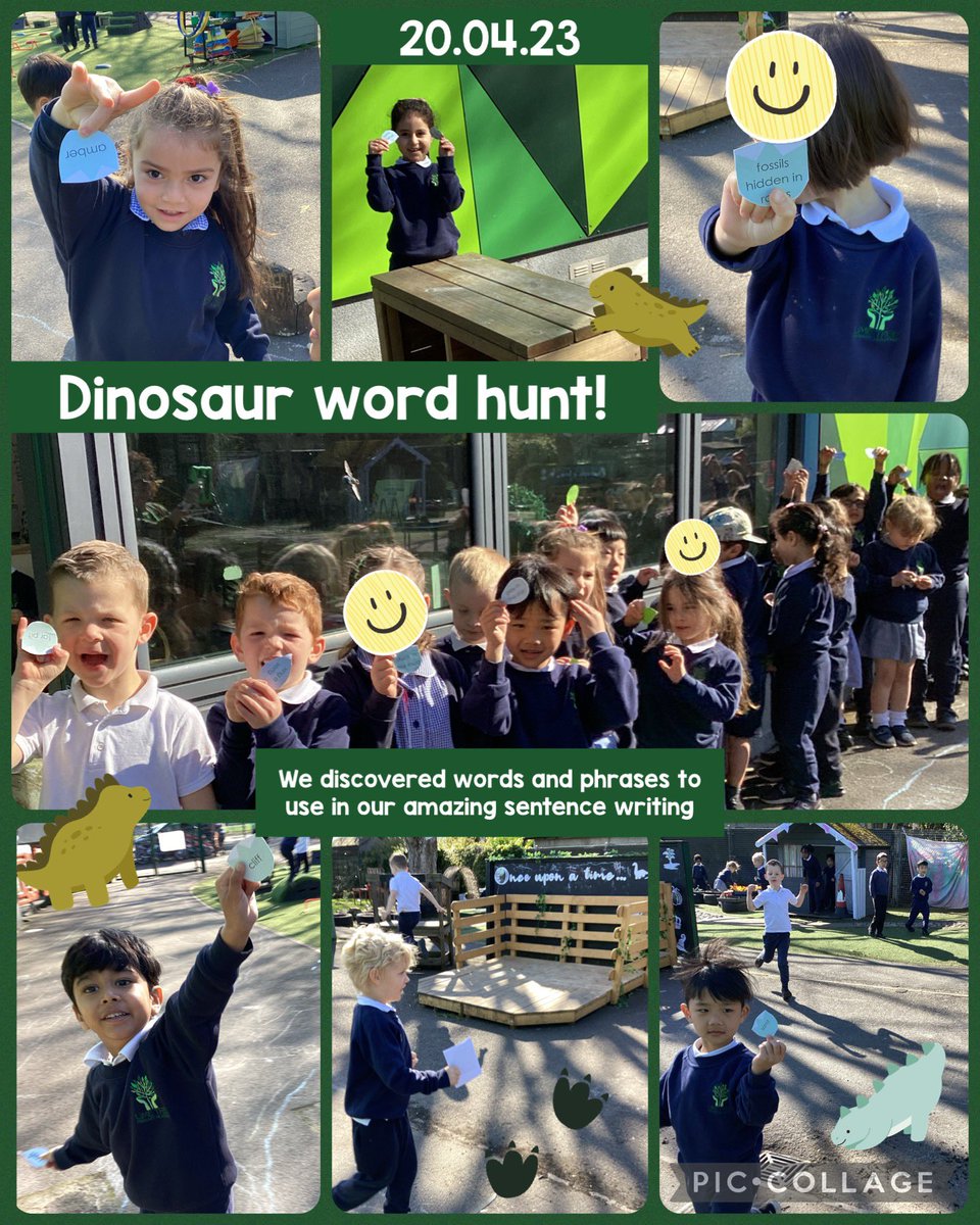 Adding a fun dinosaur spark to inspire our sentence writing! #eyfswriting #wearebrightfutures <a href="/limetreepa/">Lime Tree Academy</a> <a href="/BrightFuturesET/">Bright Futures Educational Trust</a>