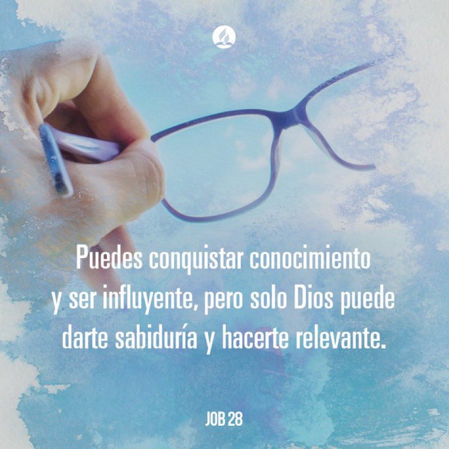 jesusincis's tweet photo. He aquí que el temor del Señor es la sabiduría, Y el apartarse del mal, la inteligencia. Sé integro
La sabiduría es la capacidad de distinguir entre lo bueno y lo malo, es un estilo de vida que parte de poner #PrimeroesDios la inteligencia es un atributo Divino #RpSp #Job28 https://t.co/HLd1saPte7