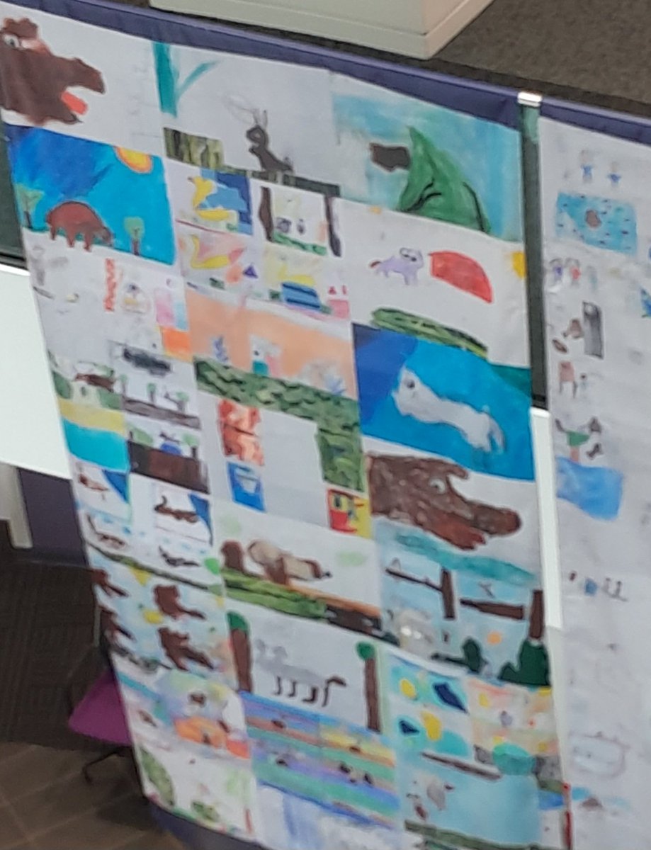 Happy #WorldEarthDay ! Am <a href="/RochdaleLibrary/">📚 Rochdale Libraries</a> with <a href="/Touchstones/">life</a> &amp; @YourTrustRdale staff for celebrations &amp; activities; pigeons, giant swallows, puppets, birds, taxidermy (!), art, papercraft, creativity; Rochdale Library from 12.30 – 3pm. It's FREE! <a href="/CaldershawPrim1/">Caldershaw Primary School</a> @BroadfieldCPS