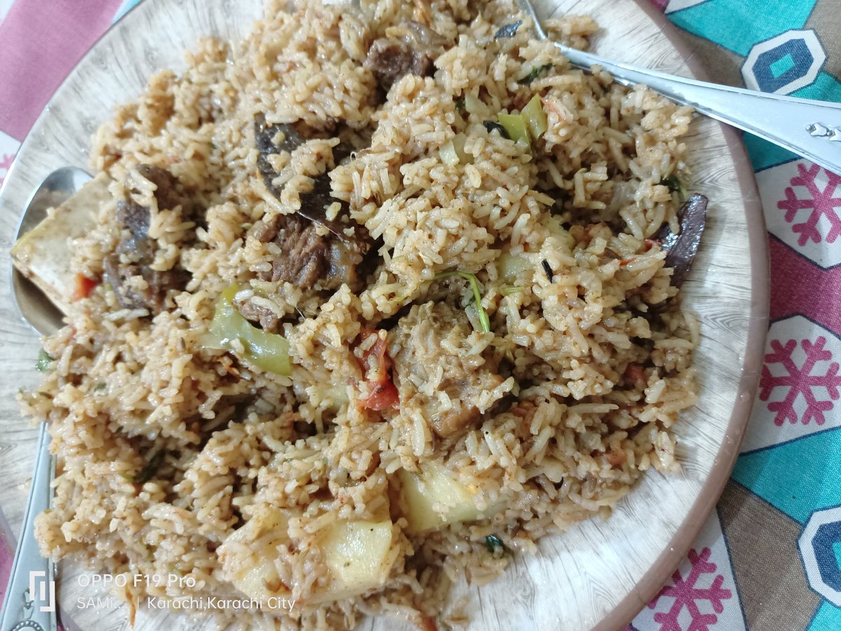 Cold_Blood___'s tweet photo. #Beef_Pulao___ #Lunch_🫠 https://t.co/X7G2fn9Br1