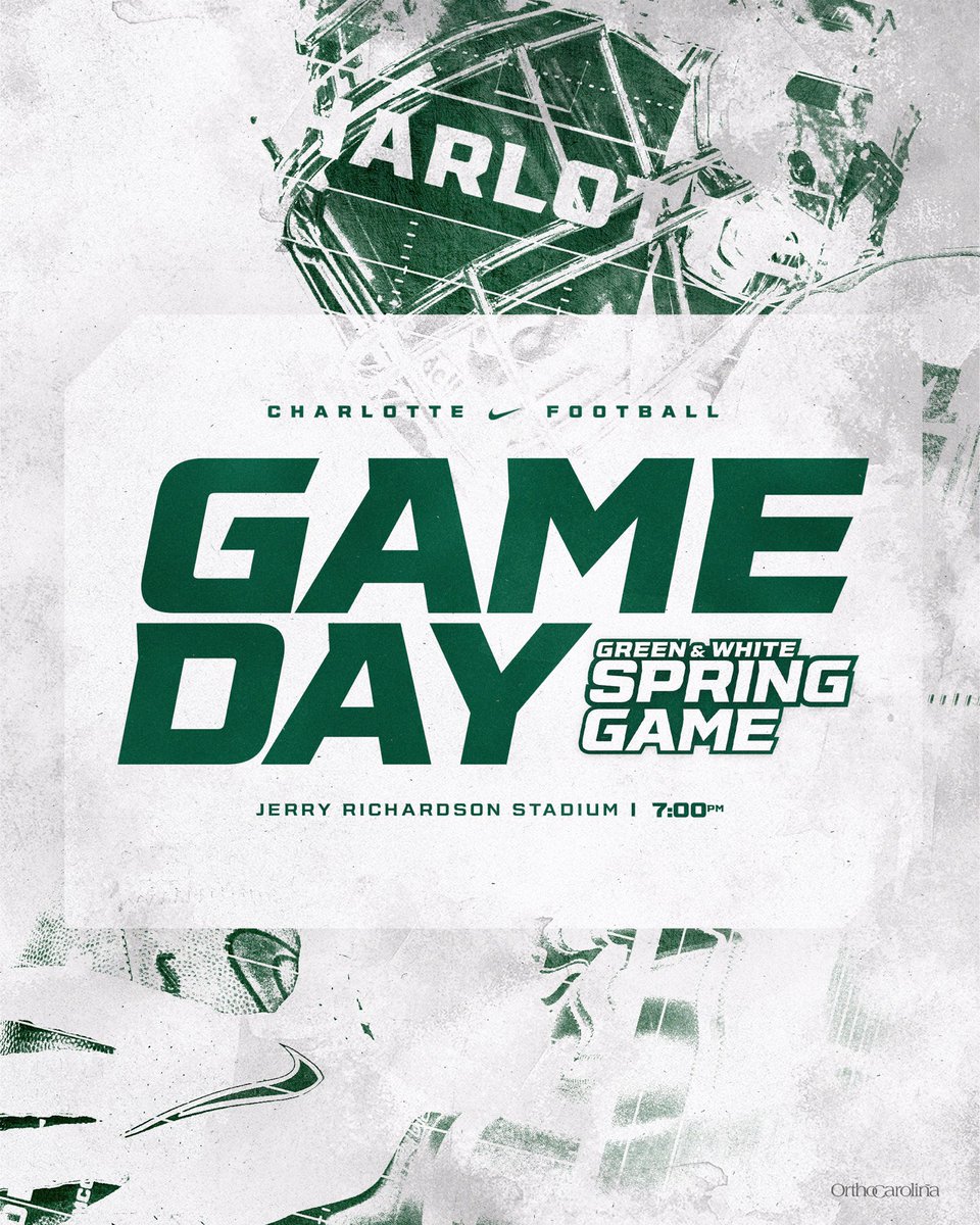 CharlotteFTBL's tweet photo. 𝗚𝗔𝗠𝗘𝗗𝗔𝗬. 𝟳𝗣𝗠.

🟢 vs. ⚪️ https://t.co/o0s2UwpHxs