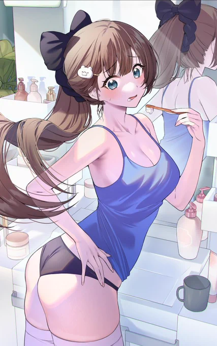 やばっ遅刻する～!! 