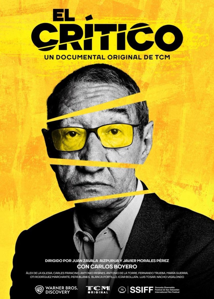 Francis77690515's tweet photo. Interesante documental rodado en el Festival de San Sebastián del 2021 donde sin pelos en la lengua se habla de lo mejor y peor de Carlos Boyero y si, de su polémica con Almodóvar #Elcritico #CarlosBoyero https://t.co/ZTcpcznU9L
