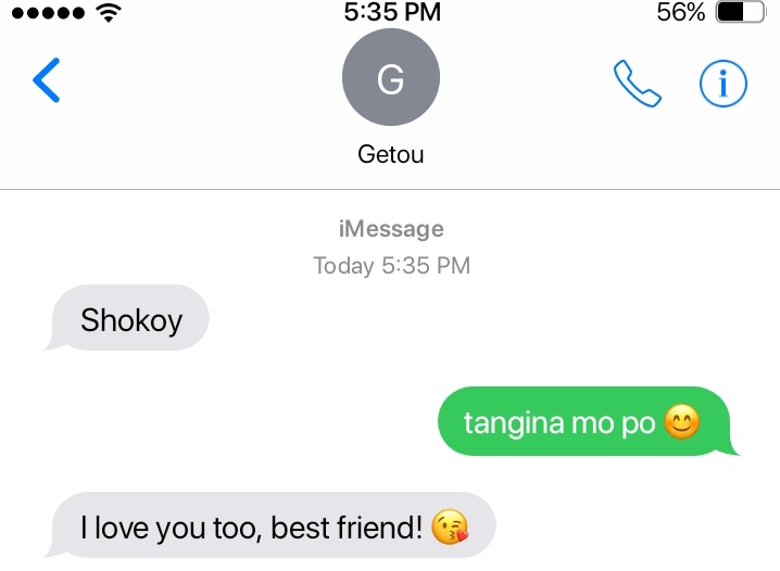 juusauce's tweet photo. Best Friend
— a #sugushoko jjk filo au, wherein Suguru Getou and Shoko Ieiri are best friends, but she is in love with him. Is it a one-sided love or do they have the same feelings?
#jjk #textserye https://t.co/uQOYBjsaEf