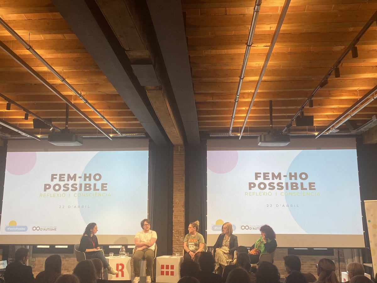 FedCatAutisme's tweet image. Alicia Campos, fundadora de @NewAsperger: “Les entitat d’autisme som les úniques que creem programes i serveis específics, i que ens ocupem de les persones adultes amb autisme en situació de desamparament” #FemHoPossible
