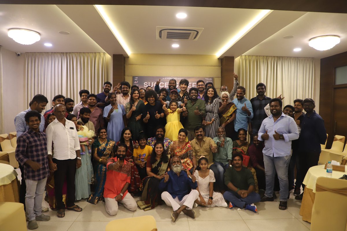 A Success meet with the people of Sengadu! 
Thank-you all for the love and support on #1947AUGUST16 ❤️
Running successfully In cinemas near you ✨
