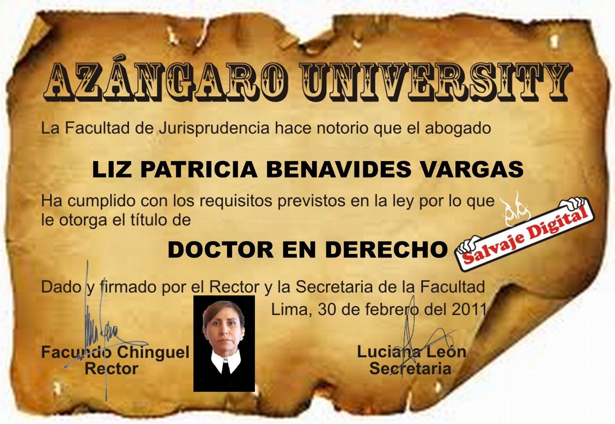 elm3lvin's tweet photo. ¿Y qué hacemos con los títulos de maestría y doctorados falsos?🤪
⚠️!Recuerda, lo falso, #SeNotaMas¡ https://t.co/8i0Ty6ViHU