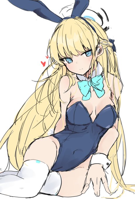 バニートキうれしい #ブルアカ https://t.co/LbmCGcZJAX