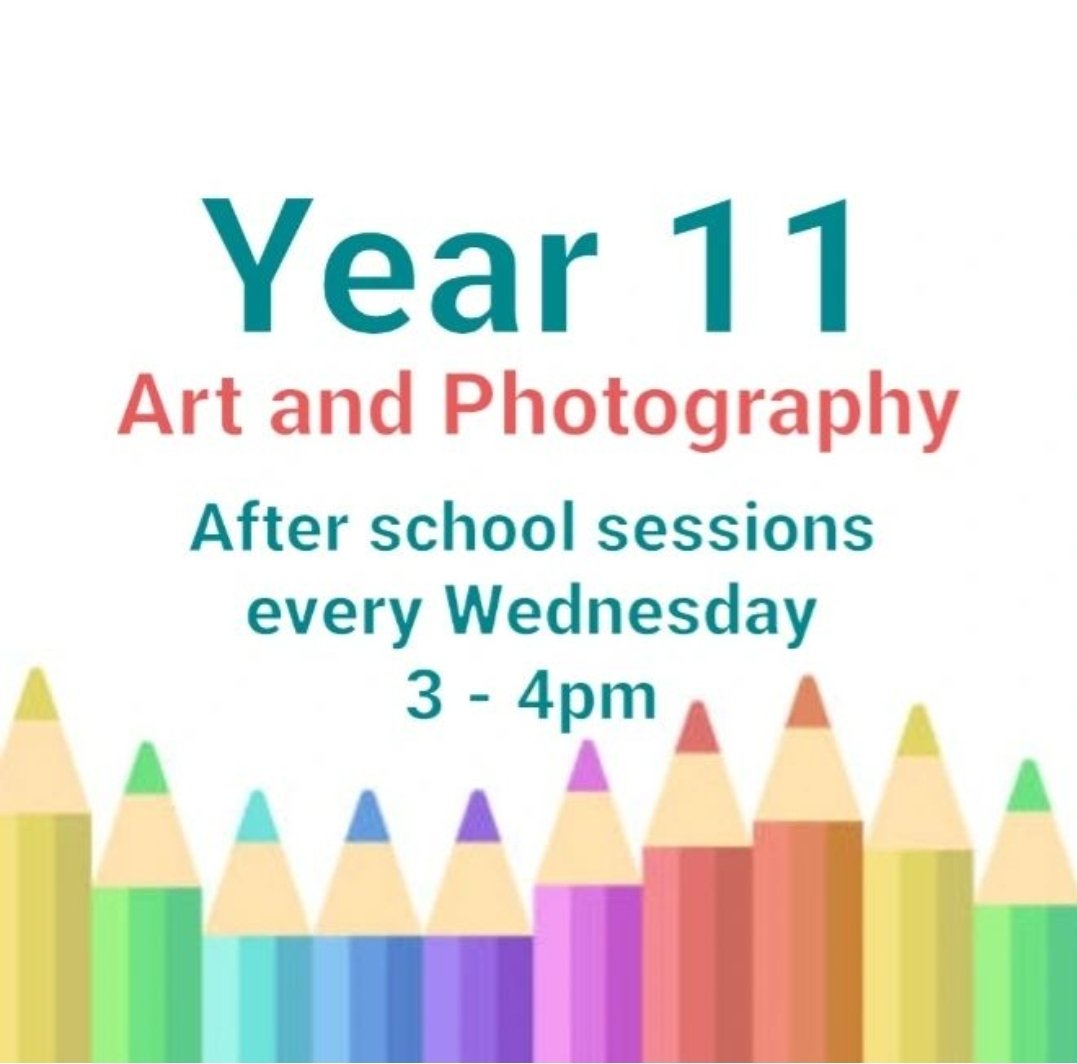 acs_art's tweet photo. The exam is getting closer! Remember to make the most of our session after school on Wednesday! We are also available after school Monday and every lunchtime! 🎨📷 https://t.co/P9l27QYJBK