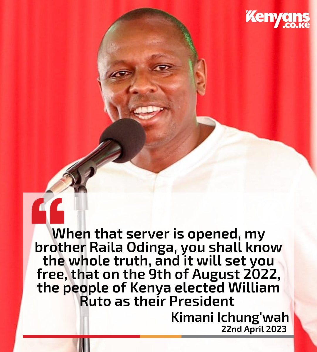 Isaac_Otwoma's tweet photo. Is the confidence from tampering with the server? How fast but slow have they agreed? I don't trust this KK maniacs https://t.co/zYTrBA0eIM