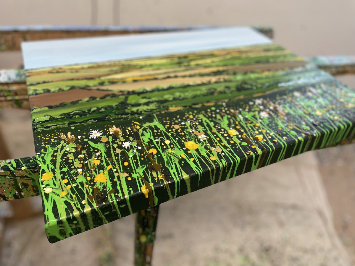 sallyoasispaint's tweet photo. Finishing off……Under a Kentish Sky 

61x46x4cm acrylic on canvas

interior design company private commission 
one of four pieces

#interior #interiordesign #commission #artcommission #painter #artist #forestrow #renovationproject https://t.co/vgxSDpSjEq