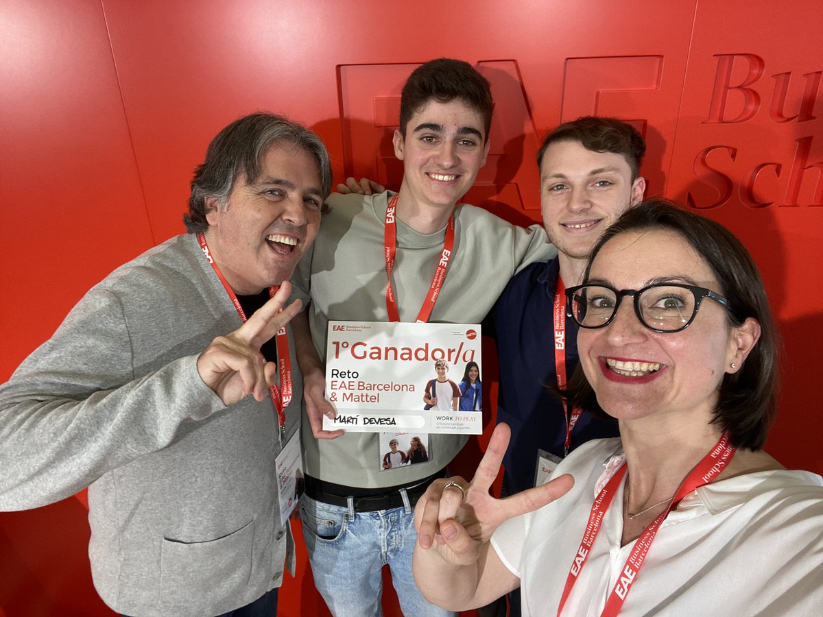 fatimavilam's tweet image. Winners!! @EAE_B_School @Mattel #retomattel #worktoplay
