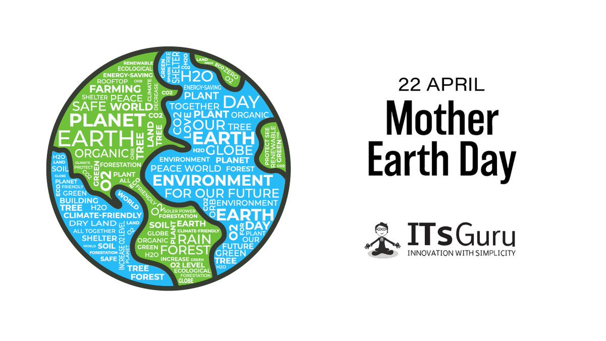 itsguruco's tweet photo. It is our chance to care for the land, which has always provided us warmth and comfort. Cheers to Earth Day!
#earthday #earth #nature #climatechange #happyearthday  #savetheplanet #environment #sustainability #ecofriendly #recycle #naturelovers #itsguru https://t.co/xnyNKnMGKZ