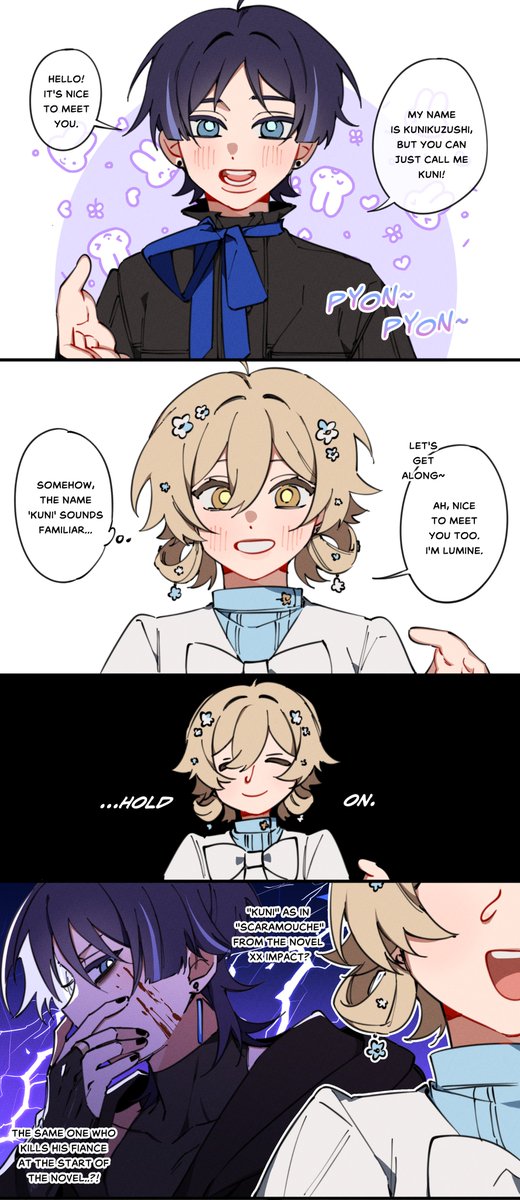 majunjuu's tweet photo. the isekai au that nobody except me asked for #scaralumi https://t.co/KAJojpVX6G