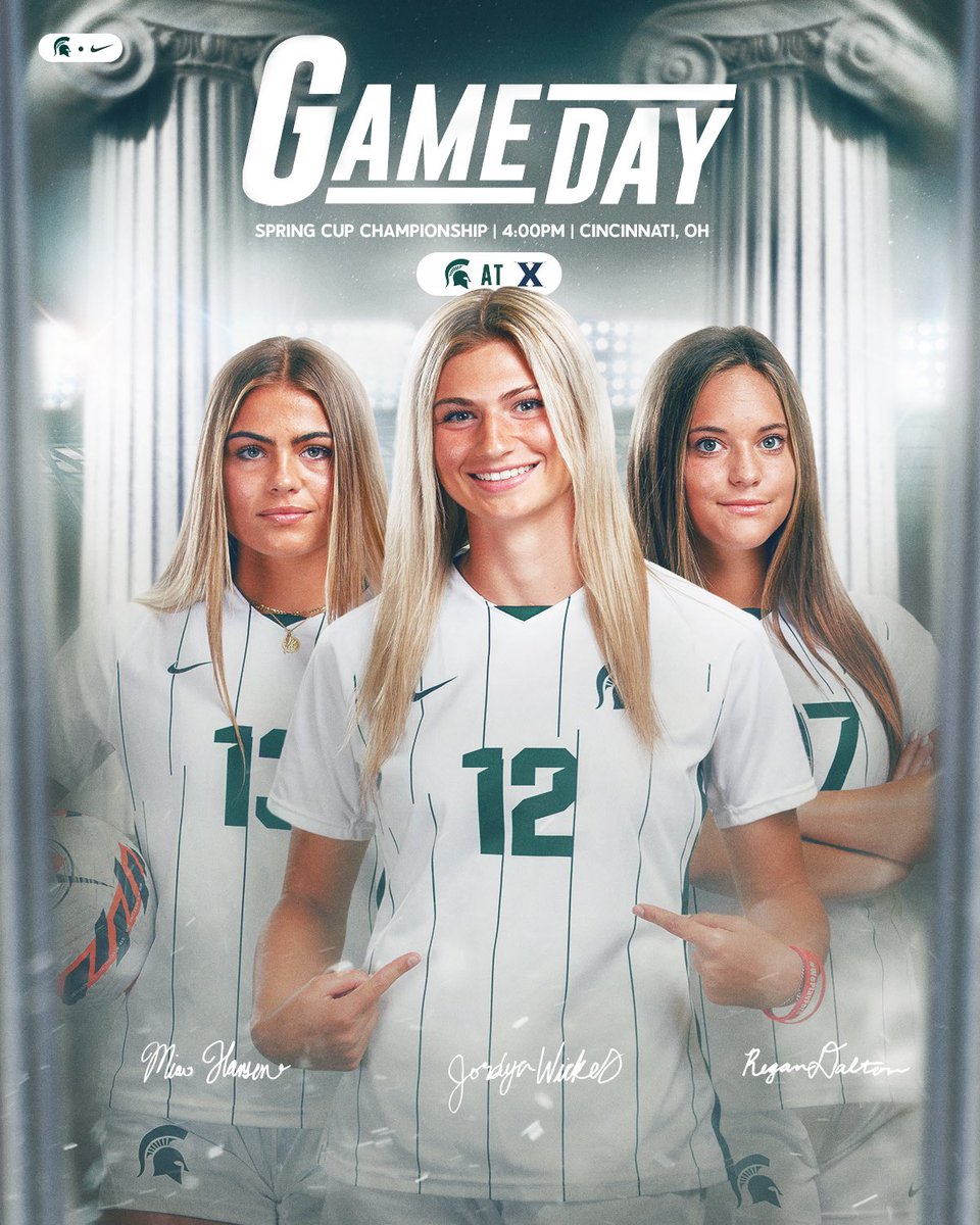 Last time taking the field together this semester and it’s for the <a href="/Spring__Cup/">Spring Cup</a> Championship! 🏆⚽️

#GoGreen | @ Xavier