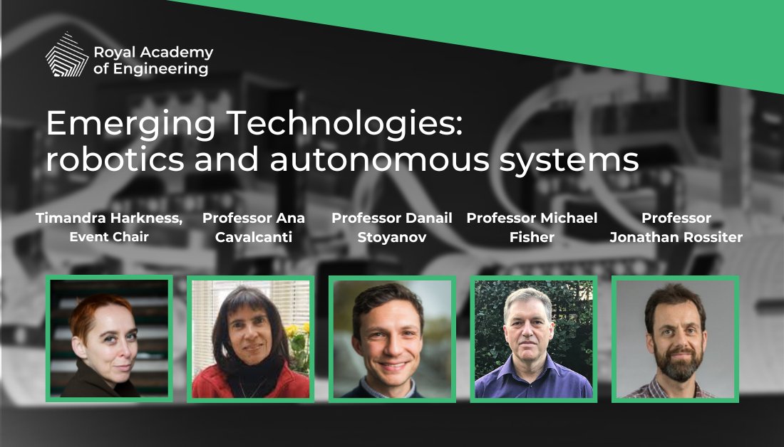 RAEngNews's tweet photo. Soft robotics. Autonomous systems. Smart materials. What are these emerging technologies, and what are the challenges of developing them? Join our expert panel of researchers at the cutting edge on 27 April - register now: https://t.co/F7dlLhe6Y0 #RAEngResearch https://t.co/sZ3mcc8lAI