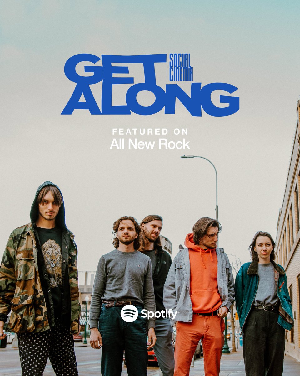 Check out our new single ‘Get Along’ on <a href="/SpotifyUSA/">Spotify USA</a> ‘All New Rock.’ 

We play St. Paul, MN tonight at House of Pain w/ <a href="/Grammaband/">@grammaband</a> + <a href="/baumgardnerband/">Baumgardner EP 2 OUT NOW!</a>