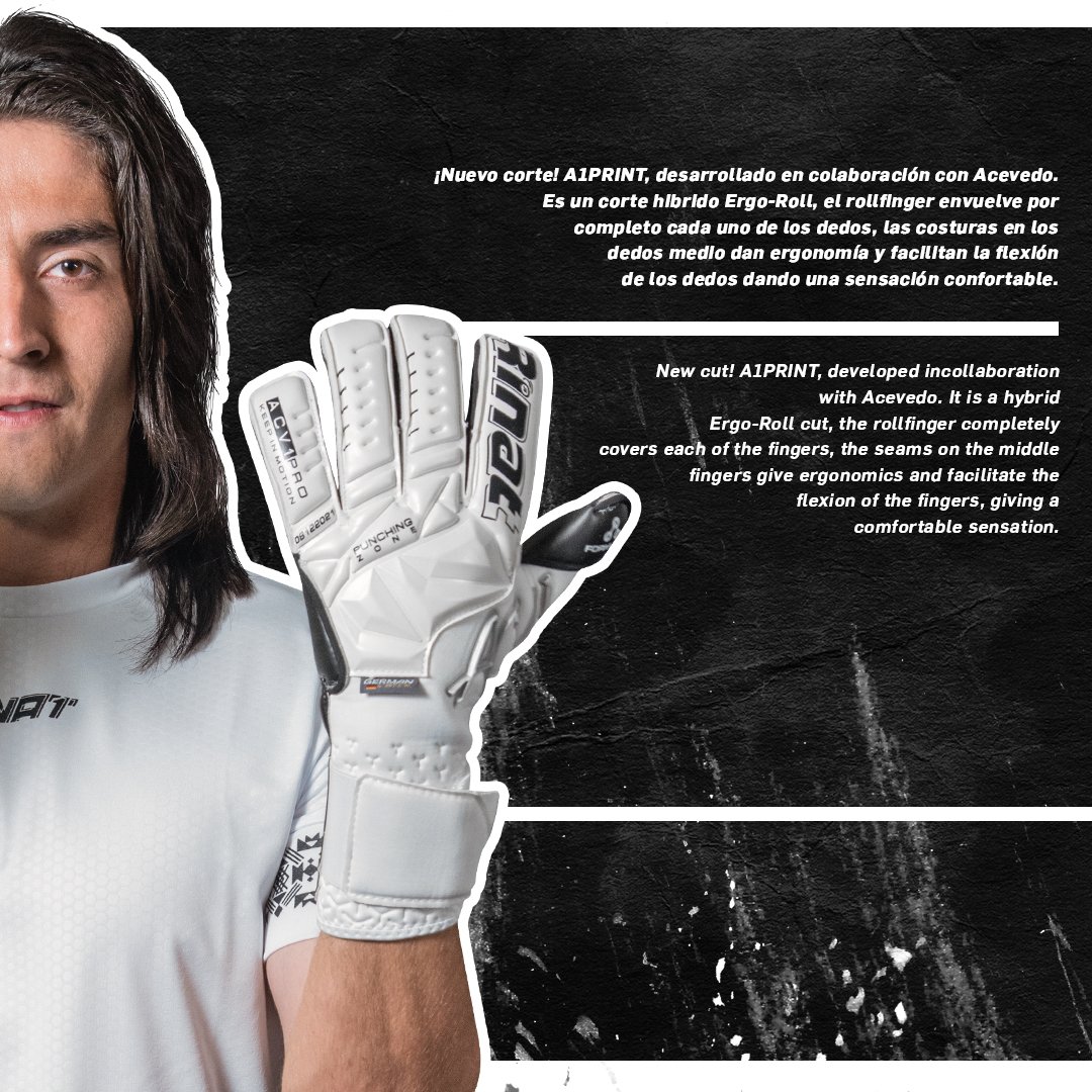 RinatOficial's tweet photo. 🧤 ¡Nuevo corte! 🧤
A1PRINT, desarrollado en colaboración y de acuerdo a las preferencias de @AcevedoCarlos9 y hechos a la anatomía de su mano.
¿Ya tienen apartado el suyo? Estrena a partir del 24 de abril aquí: https://t.co/0Ting2lIBh 📲🥅⚽😎🧤
#ACV1PRO #Acevedo #Rinat https://t.co/1UvCtKKSyR