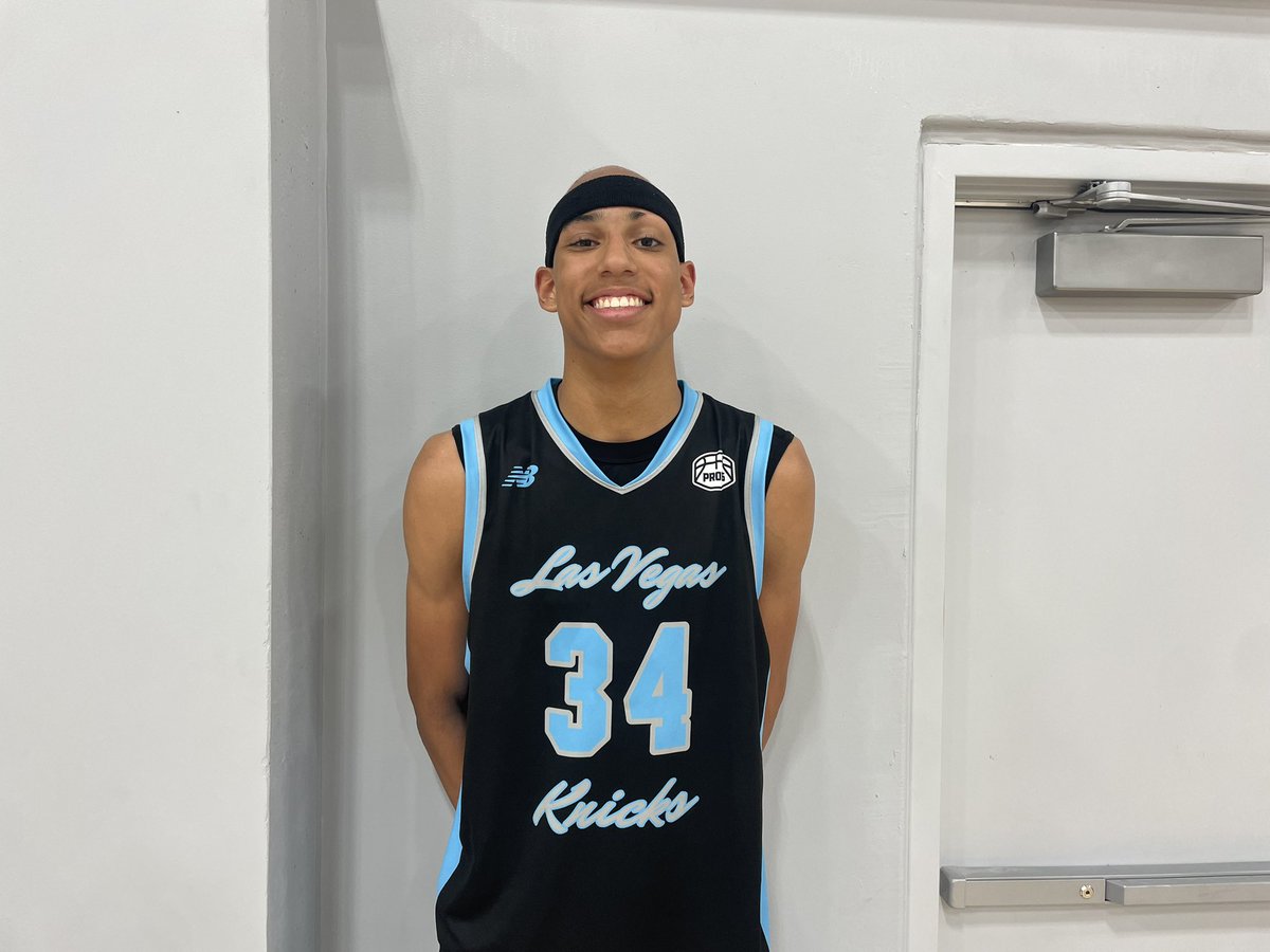 Las Vegas Knicks PRO16 2025 6’10 Xavion Staton a major standout this morning <a href="/PRO16League/">PRO16/NXTPRO League</a>.

Active, high-upside big with the combination of length, coordination, size and skill to operate as a play-finisher around the rim.  

Hearing from Stanford + holds offer from Fresno State.
