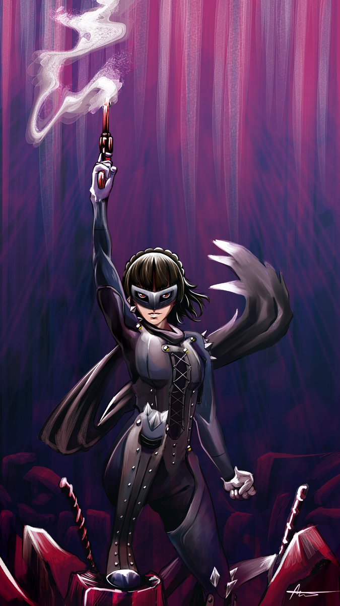 chiaroscuro4eva's tweet photo. Happy birthday to #MakotoNiijima ! #Persona5Royal #Persona5 #P5Queen #p5r #makotoniijima #persona5queen #P5 https://t.co/SBlw3RVPXu
