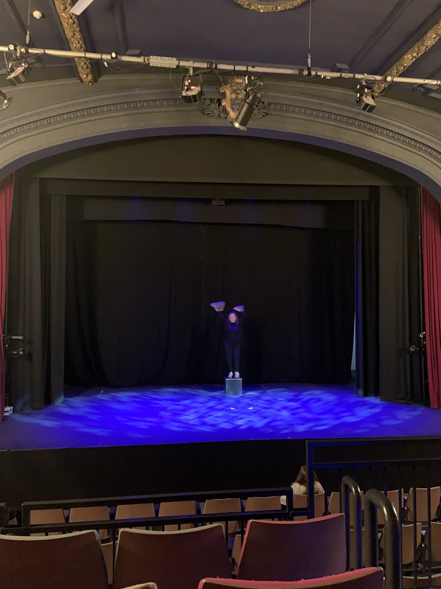 Tech in full effec’ <a href="/wtmworthing/">Worthing Theatres and Museum</a>! Shout out to James and Evie on the tech team - amazing us with their skills. Thank you 🙏