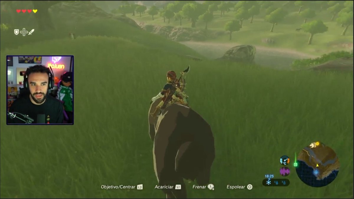 poliwa_93's tweet photo. Illojuan jugando al Zelda BOTW en emulador, y me la suda que tenga el juego original, la que esta jugando es una copia pirata, y encima esta incitando a las miles de personas que le ven a que pirateen el juego. https://t.co/4kNXa3AuFc