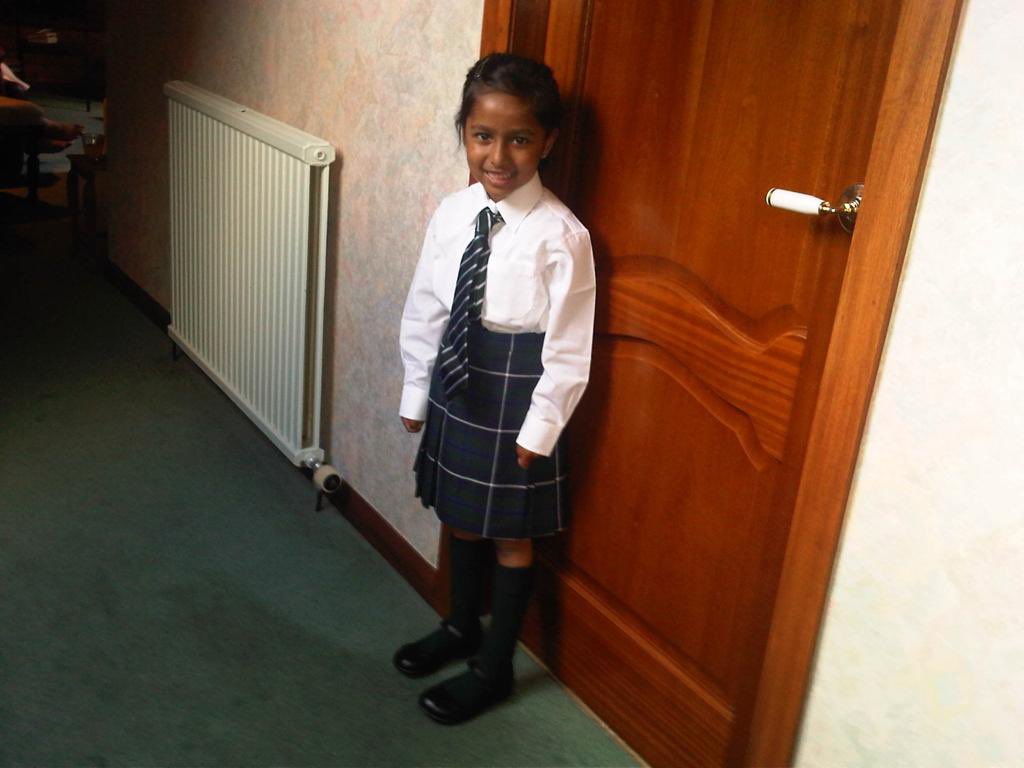 PoonamOBE's tweet photo. From day 1 to last day of her school. This is a happy moment for me as her mum. #daughterlove #Daughter #love #school https://t.co/j02174X3LF