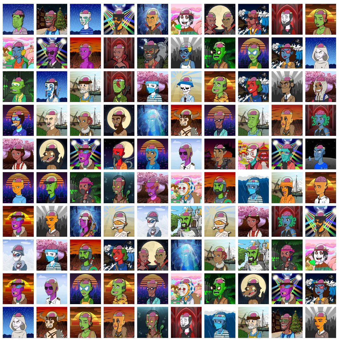 PowerToTheApes's tweet photo. The Power to the apes / Loophead mashup contest was a huge success! Loved seeing all the amazing creations with well matching themes! 

The contest might be over but there still may be a chance for all that participated 👀 https://t.co/xZ02Pb4Bk0