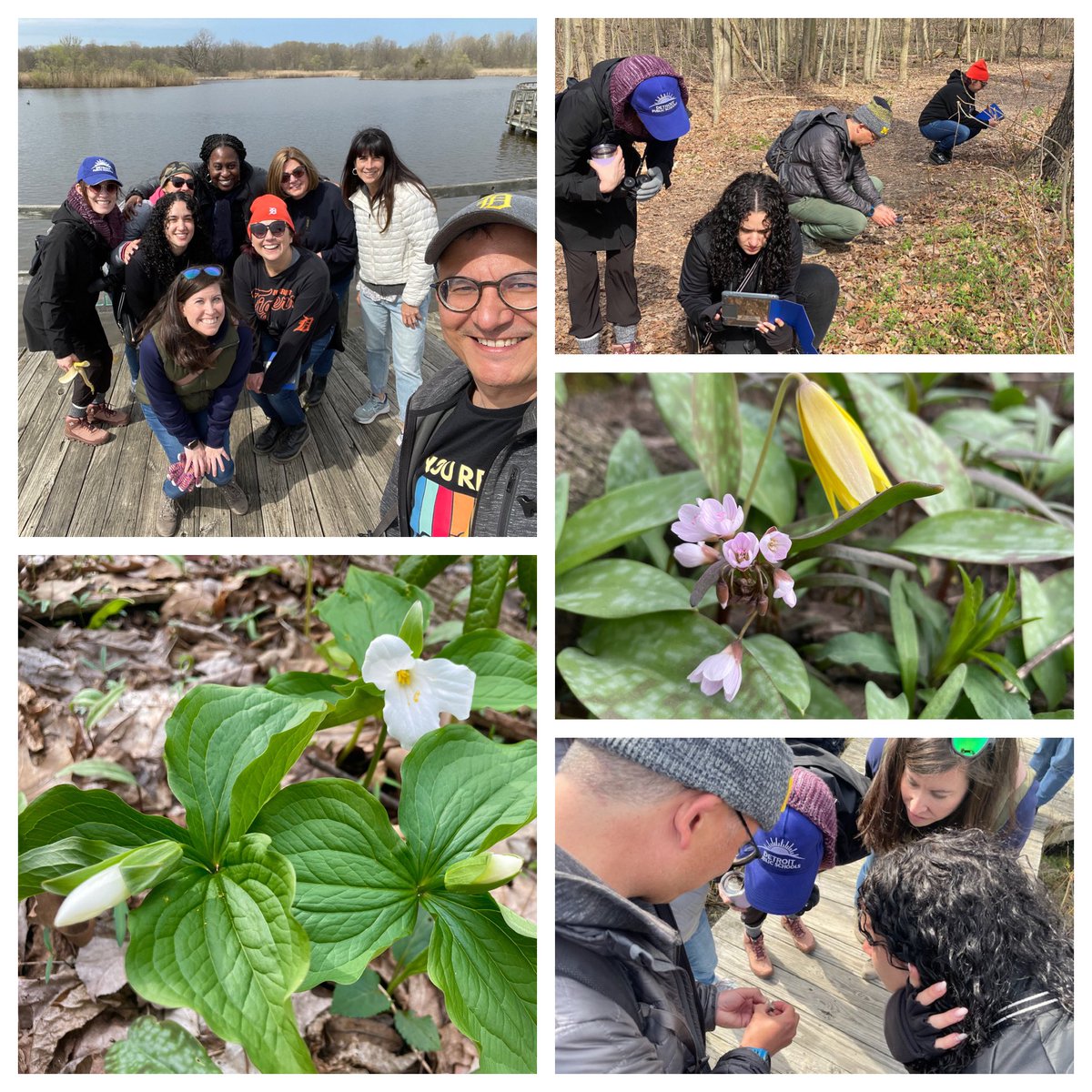 Happy #EarthDay2023 to all! <a href="/WayneRESA/">Wayne RESA</a> <a href="/MSTAMich/">MI Science Teachers</a> <a href="/Maeoe_MI/">MAEOE_MI</a> <a href="/WCParksMi/">Wayne County Parks</a> #crosswindsmarsh #naturewalk #environmentaleducation