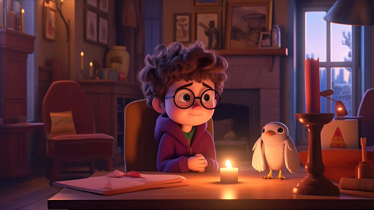 SeriesUpdateFR's tweet photo. Si Harry Potter avait été un Pixar.✨ https://t.co/Kie4tL8Aud