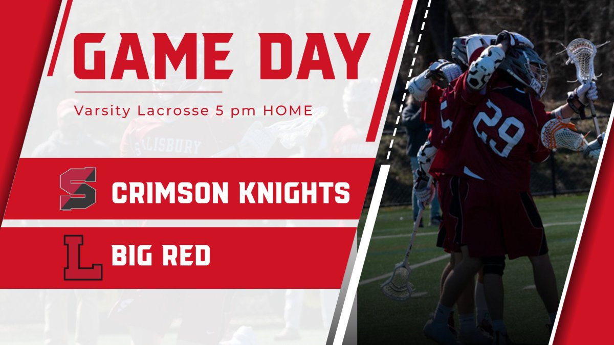 SarumAthletics's tweet photo. Varsity Lacrosse: @burylax home on the W to take on @lvilleblacrosse 5 pm start. Livestream available https://t.co/nrSFjAeRFw #GoKnights https://t.co/2tXmZrd6ij