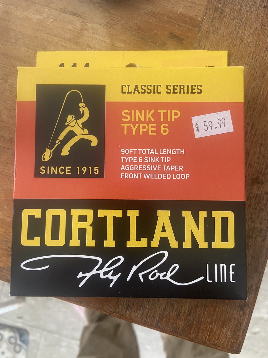 After two years of my $90-$100+ @RIOProducts fly line delaminating and falling apart 1/2 way through the season I’ve decided to make a change and try the @CortlandLine. It’s more affordable and I’ve heard great things. Let’s see what the trout think!!! #FlyFishing #Maine #Fishing
