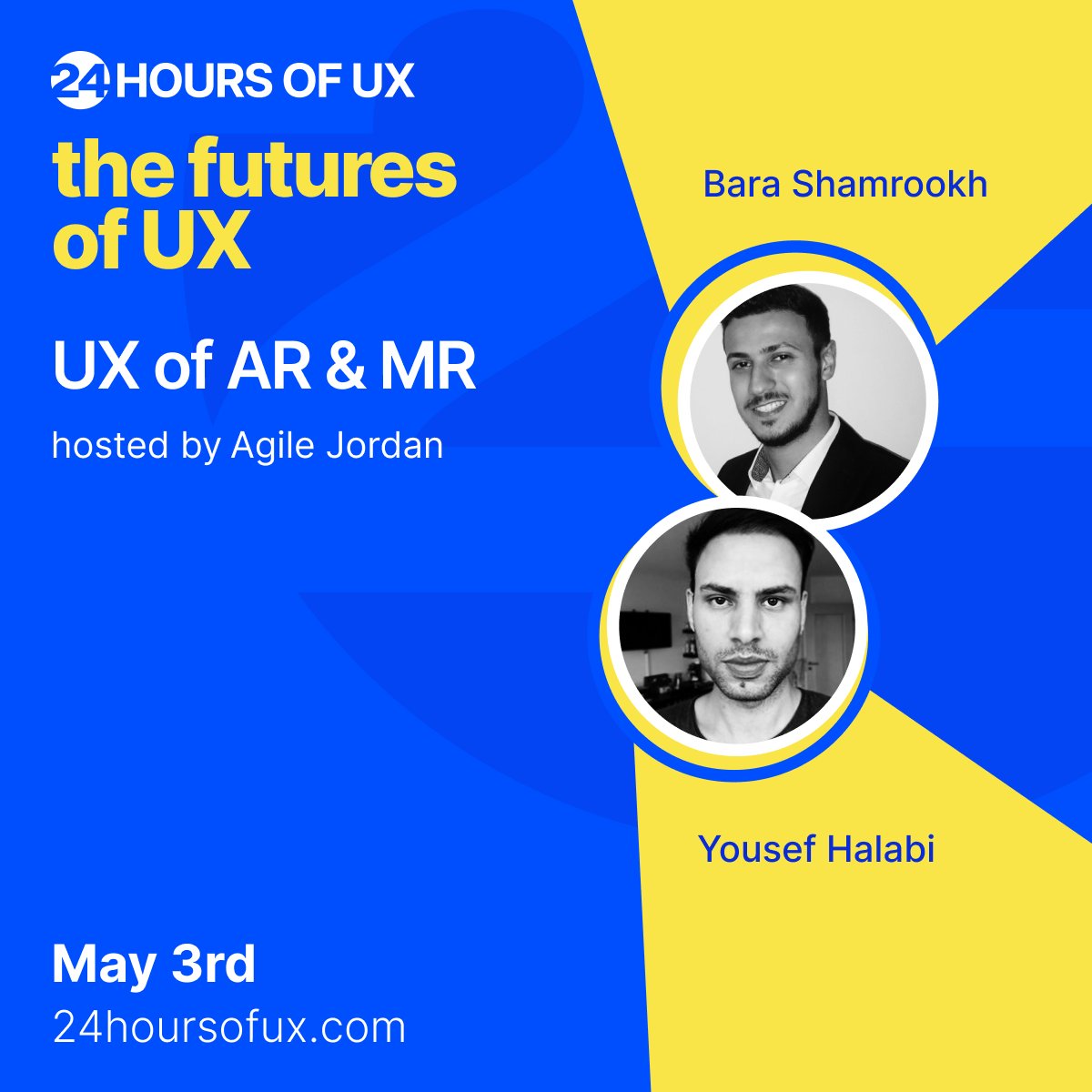 24_ux's tweet photo. Agile Jordan will be hosting Hour 11.5 next week
#24HoursOfUX https://t.co/zP5WvKUJ6n