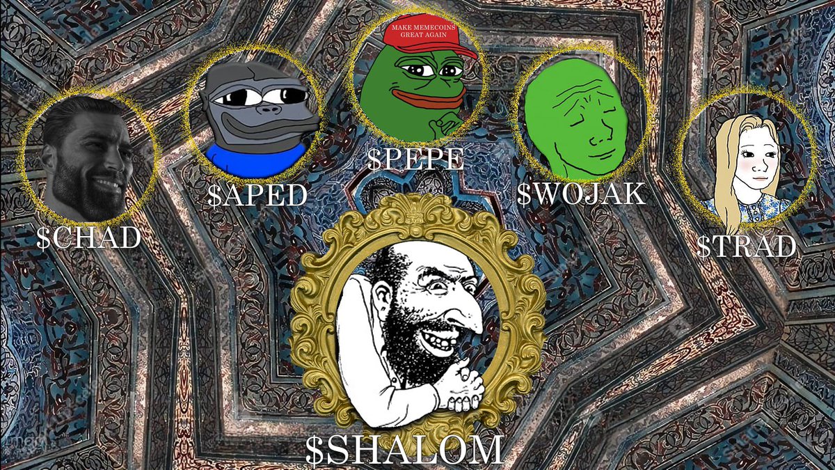 ThaMerchant's tweet photo. The five sons of Mayer Rothschild, in a reference to Psalm 127: "Like arrows in the hands of a warrior, so are the children of one's youth."
$SHALOM was behind all of this.
$CHAD $APED $PEPE $WOJAK $TRAD
LIKE + RT TO ENTER THE $SHALOM EMPIRE https://t.co/6bgACu4BJo