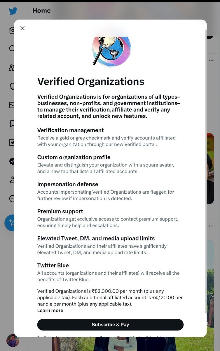 deepakmishra_99's tweet photo. Just Elon musk thing😂

Rs.82300 per month for gold tick (verified organizations

#ElonMusk #TwitterBlueTick #BlueTick #GoldTick #twittergoldtick https://t.co/ytRCoTAkLy