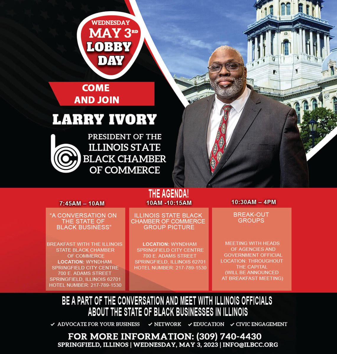 ILStateBCC's tweet image. Your Black Business matters! Come and speak with the people who create the policies that impact your business. Learn how to introduce your business and services to the State and how to do business with them. Be a part of the conversation with Illinois Officials.