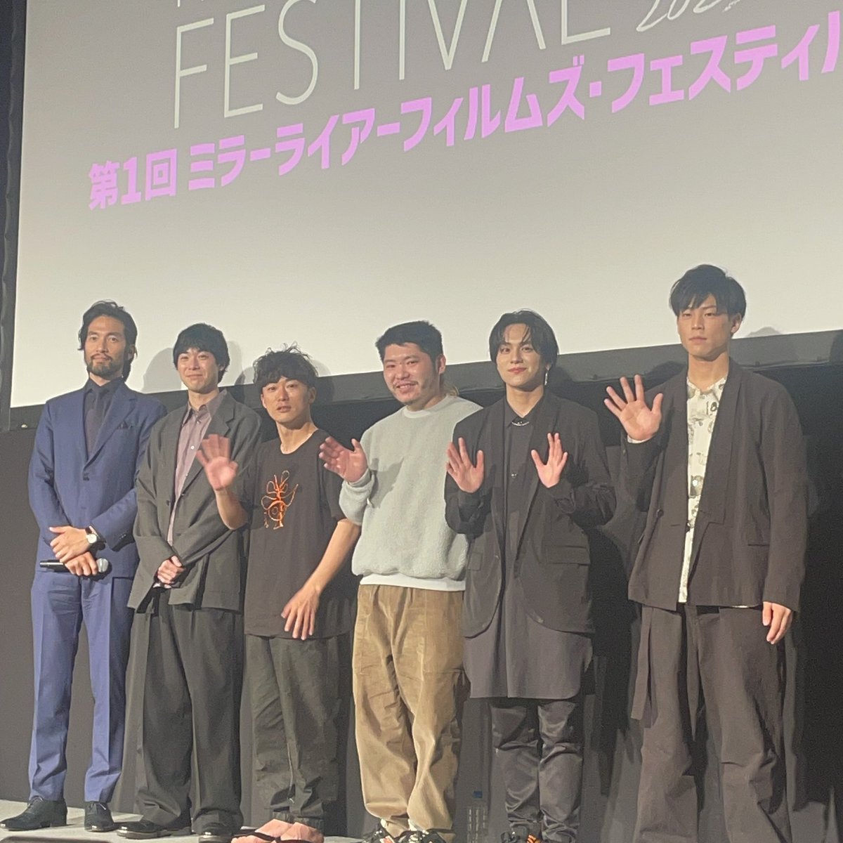 actorslife_y's tweet photo. ♡2023.04.22♡
 ミラーライアーフィルムフェスティバル🪄
2列目でとっても近かった💘
山下や監督さんがどんな思いで作品を作り上げているかお話聞けて良かったし、周りの人に支えられているっていう所で泣いてしまった😭
ROADING見るの楽しみᐡp  ̫ =ᐡ

 #山下幸輝   #MLFF2023
#MIRRORLIARFILMS https://t.co/KJrF80nTXn