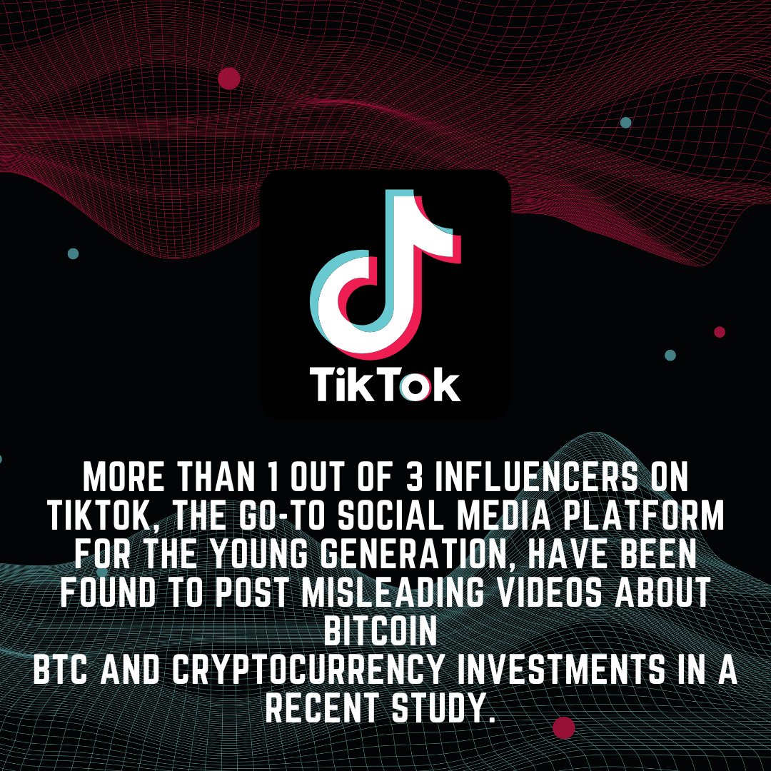CurrencyIsCoin's tweet photo. Over 30% #TikTok videos on #Crypto #investments are misleading
#misleadingvideoalert #research https://t.co/9CChudmFbU