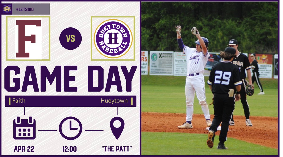 GoldenGopherBB's tweet photo. 🚨Game Day🚨
🏆 6A Playoffs Round 1
🆚 Faith Academy Rams
⏰ 12:00pm (resume 2) and to follow if needed
🏟️ The Patt
📍 Hueytown, AL
🎟️ https://t.co/8rpD9v79XW (no exceptions)
#Letsdig https://t.co/jrBWSpR4ub