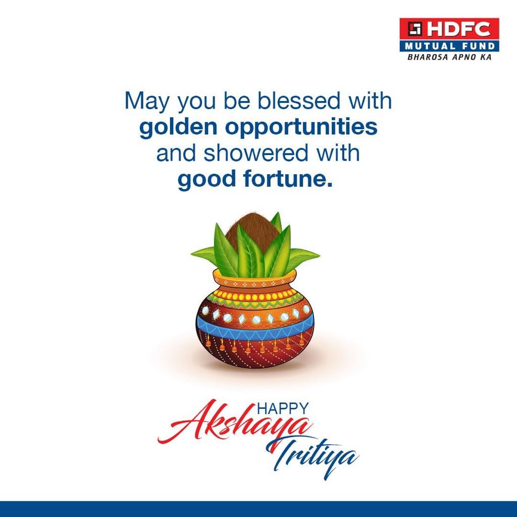 May it be a new beginning of greater prosperity, success, and happiness. Happy Akshaya Tritiya! web-link.co/5k7ht