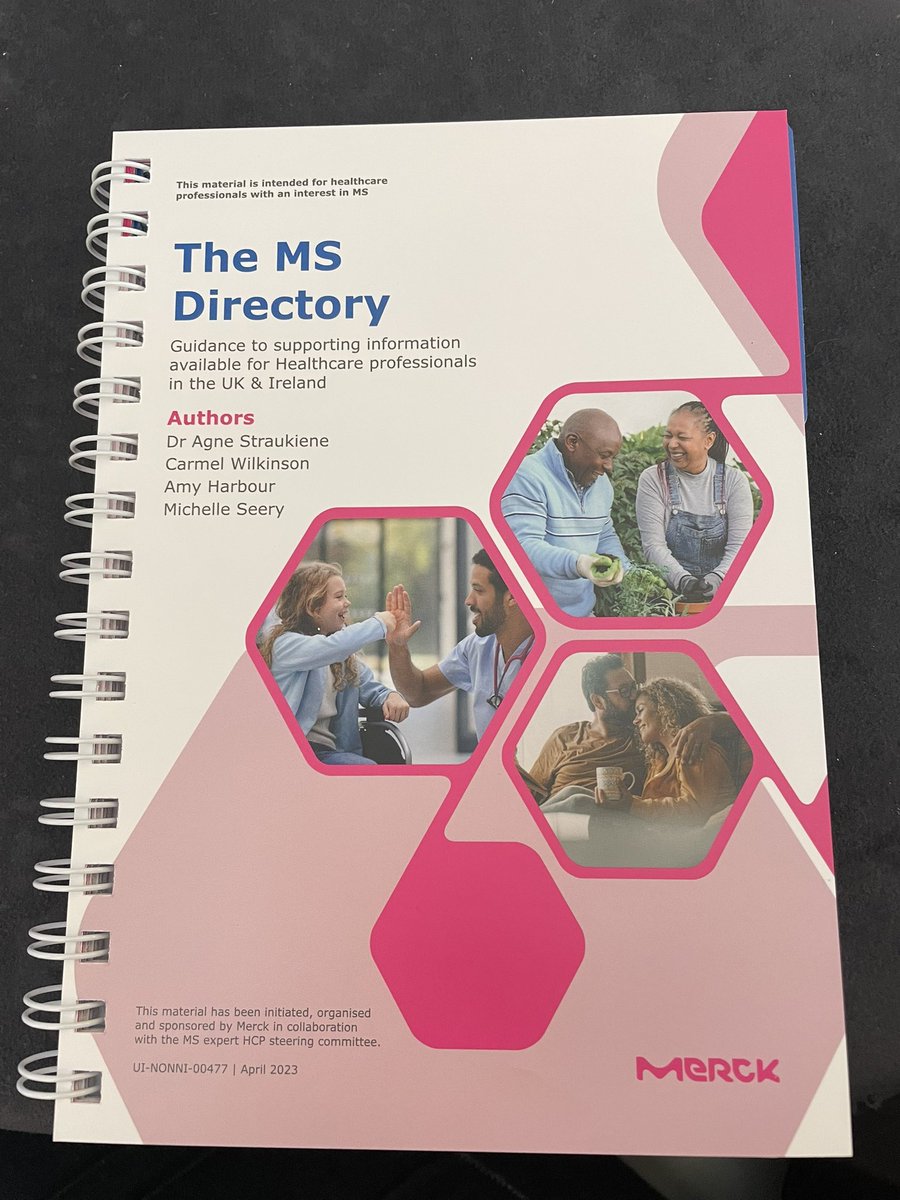 If you look after people with #MultipleSclerosis as a #healthcareprofessional i would order a few copies of this for your team.. useful for everyone!! <a href="/AgneStraukiene/">Multiple Sclerosis Neurologist dr Agne Straukiene</a> <a href="/CarmyWilkinson/">Carmel Wilkinson</a> <a href="/amyharbour7/">Amy Harbour</a>