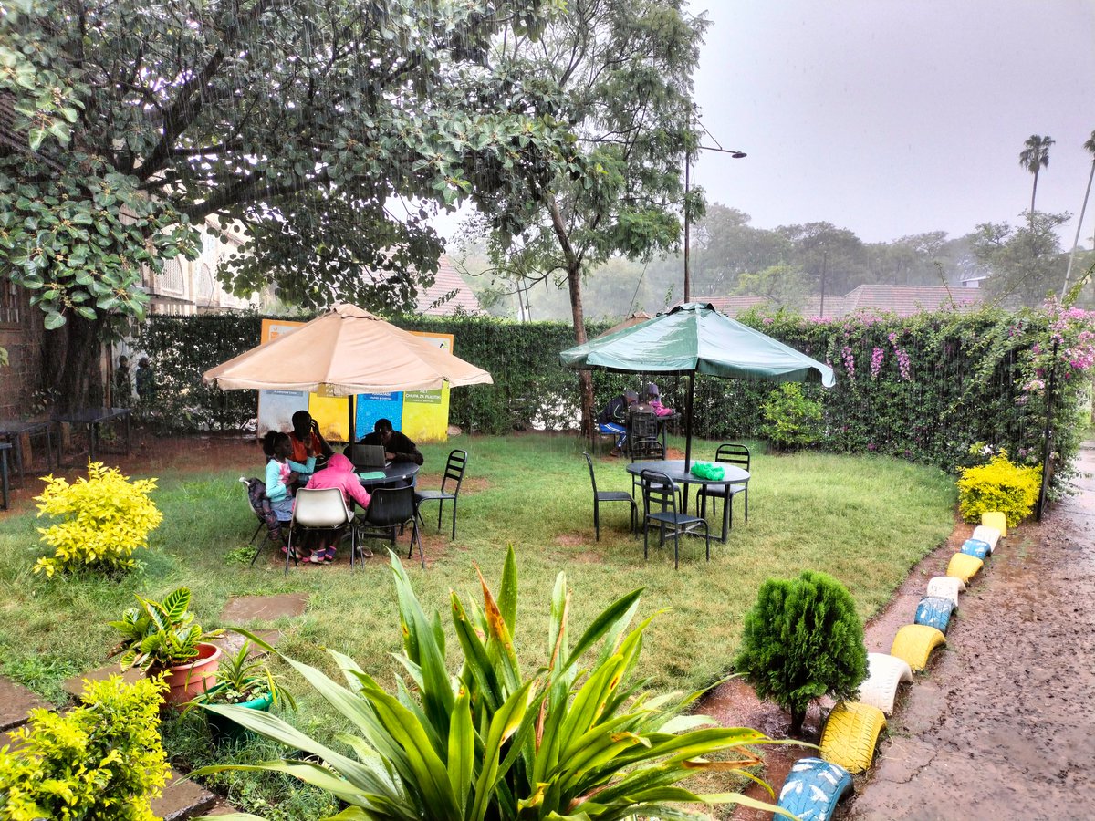Be happy whether the weather is cloudy, grey or raining. 🩶 😊
My heart melted into a little puddle of happiness seeing all the young kids listening to stories at the Kaloleni &amp; Makadara libraries curated by <a href="/TheBookBunk/">Book Bunk</a> <a href="/Shirokoinange/">Wanjiru Koinange</a> <a href="/SisterKilljoy/">Wachuka</a> <a href="/ignite_ea/">IgniteCultureEA</a> #WorldBookDay2023