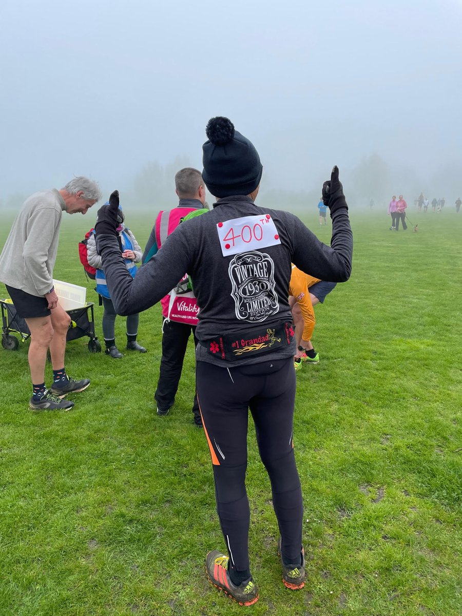 Didcotparkrun's tweet image. Congratulations to Geoff – achieving his 400th parkrun at the age of 92 – 255 of those parkruns were run at Didcot. Many cheers from all your friends at Didcot parkrun Geoff. #loveparkrun