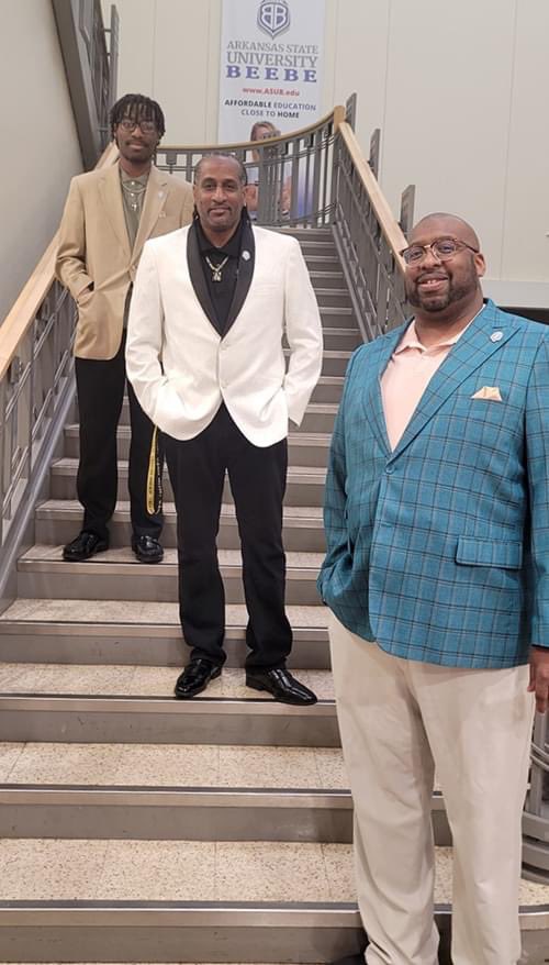 ASUBStudents's tweet image. Several from @ASUBeebe had the opportunity to attend the Men of Color Conference at @asumidsouth in West Memphis on Friday, April 14, 2023. The theme of the conference was "Building Bridges Creating Change." #StudentsLead #BeVanguard🖖