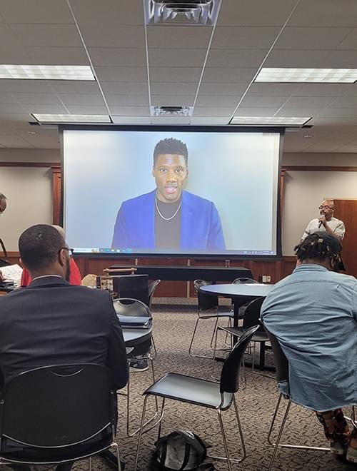 ASUBStudents's tweet image. Several from @ASUBeebe had the opportunity to attend the Men of Color Conference at @asumidsouth in West Memphis on Friday, April 14, 2023. The theme of the conference was "Building Bridges Creating Change." #StudentsLead #BeVanguard🖖